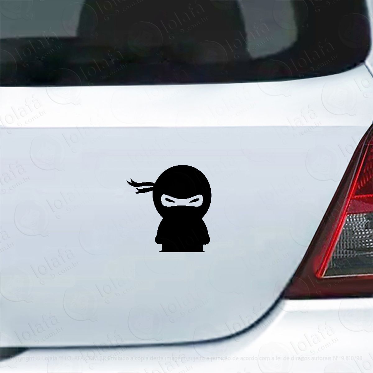 Adesivo Carro Moto Vidro Jdm Ninja Japones Mod:4398