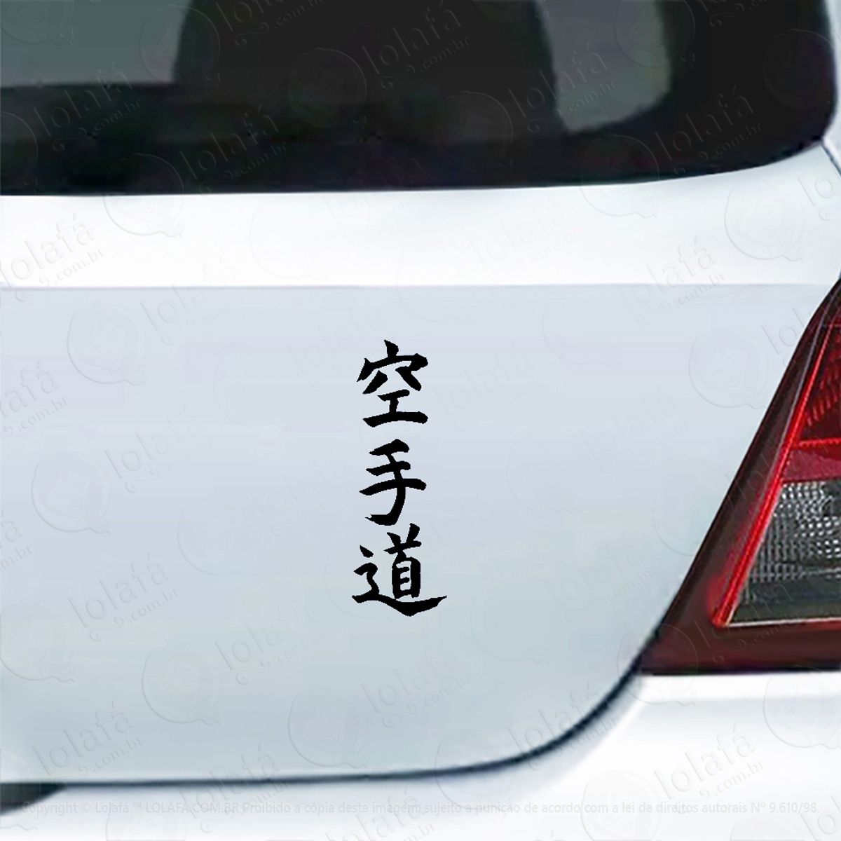 Adesivo Carro Moto Vidro Karate-do Kanji Mod:4638