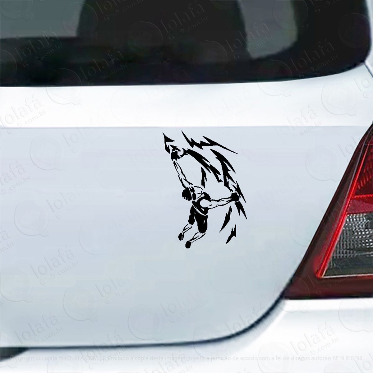 Adesivo Para Carro Alpinista Escalando Mod:4882