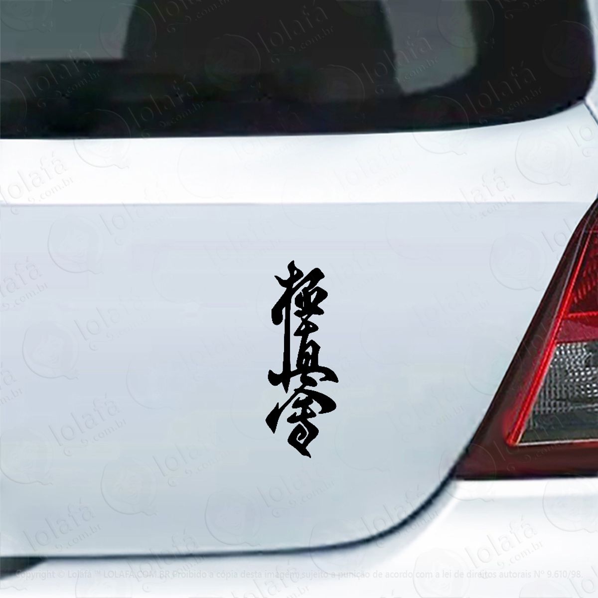 Adesivo De Carro Karatê Kyokushin Mod:5047