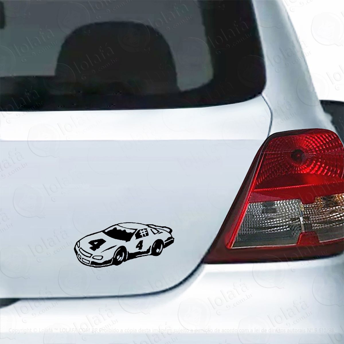 Adesivo Para Carro Stock Car Corrida Mod:5062