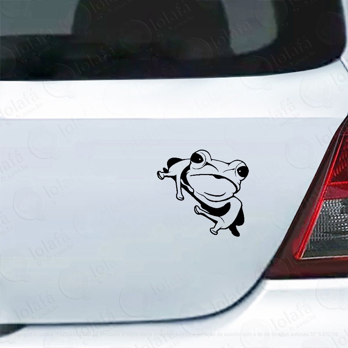 Adesivo De Carro Sapão Espiando Mod:5170