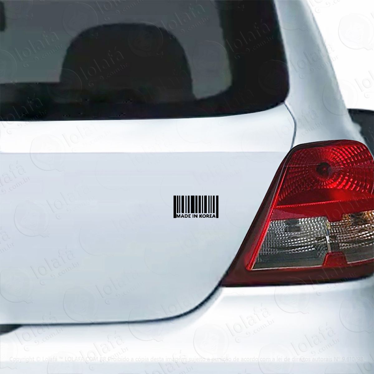 Adesivo Para Carro Made In Korea Mod:5230