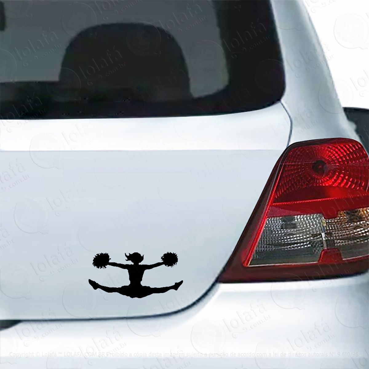 Adesivo Para Carro Líder De Torcida Esporte Mod:5400