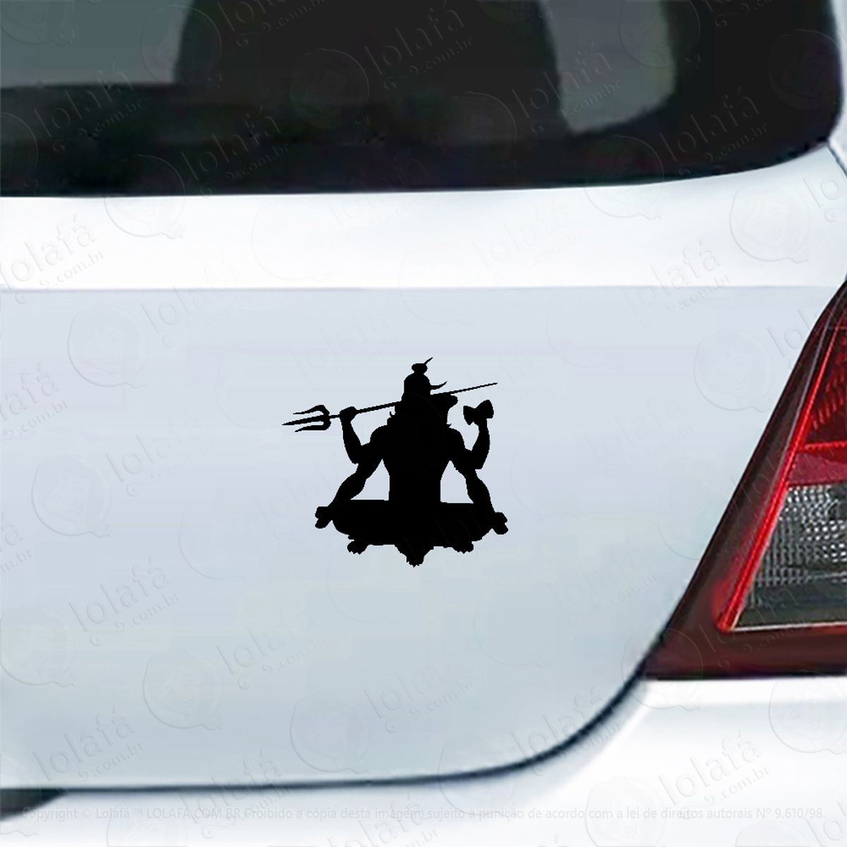 Adesivo Para Carro Deusa Shiva - Hindu Mod:5440