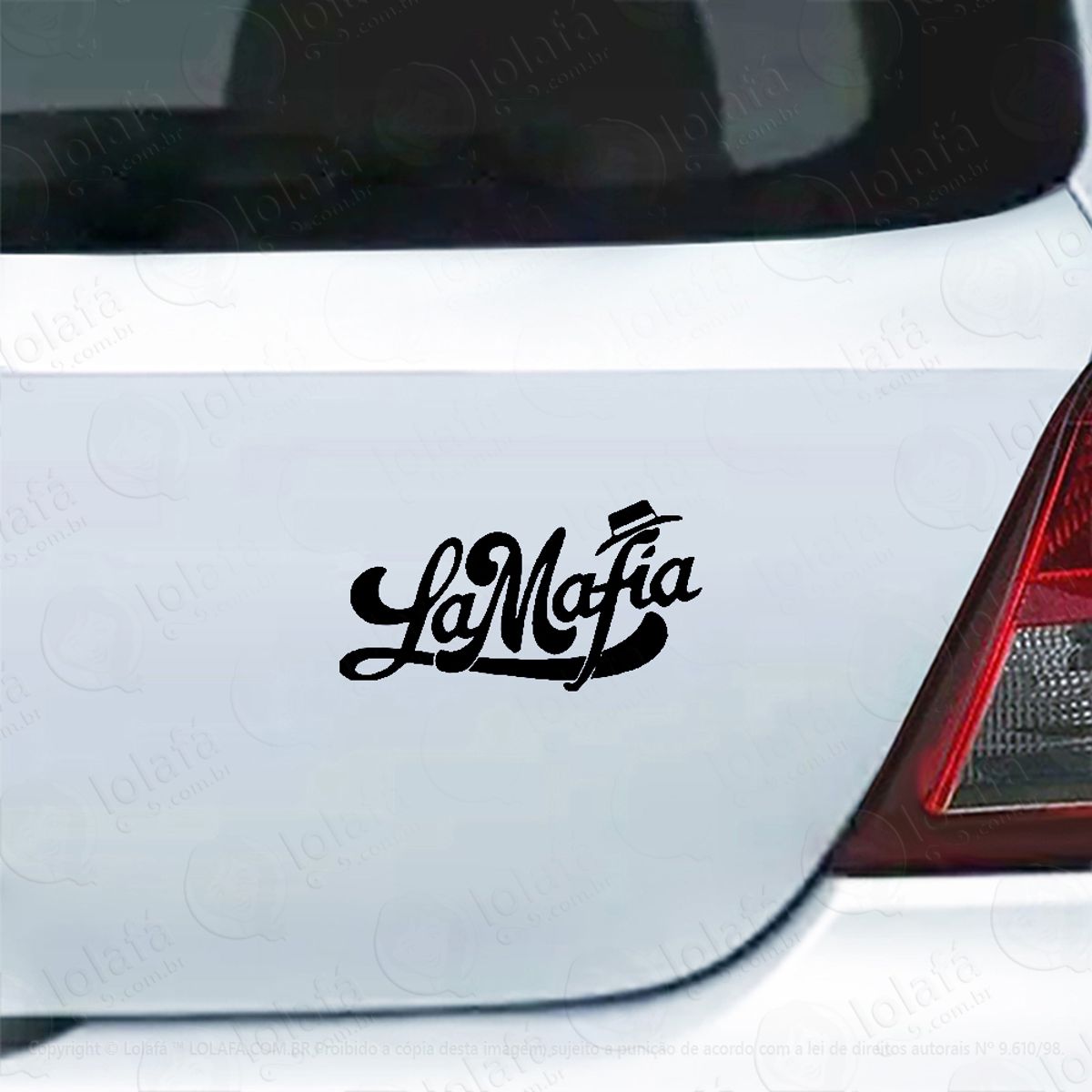 Adesivo De Carro La Máfia Mod:5543