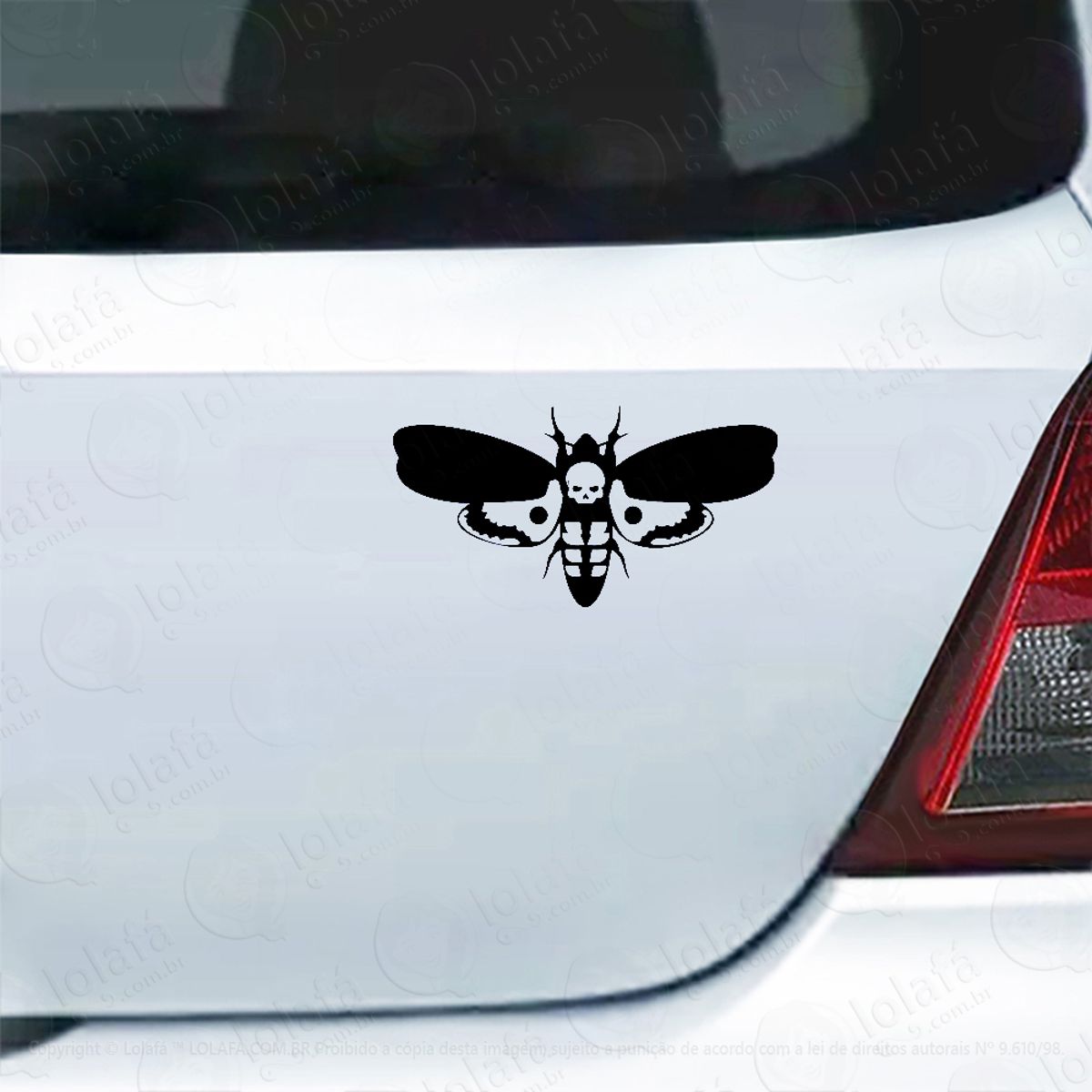Adesivo De Carro Mariposa Inseto Borboleta Mod:5686