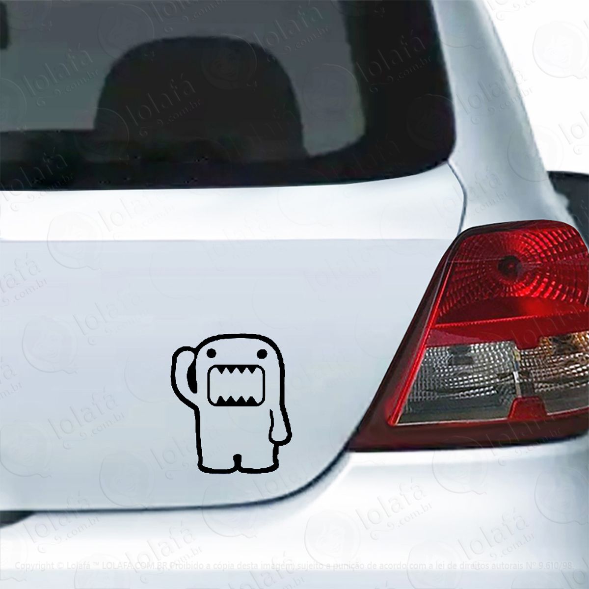 Adesivo Para Carro Domo Kun Mod:5737