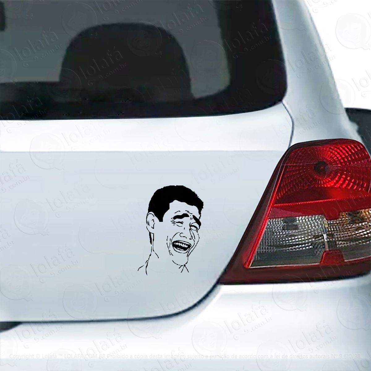Adesivo Para Carro Meme Bitch Please Mod:5820