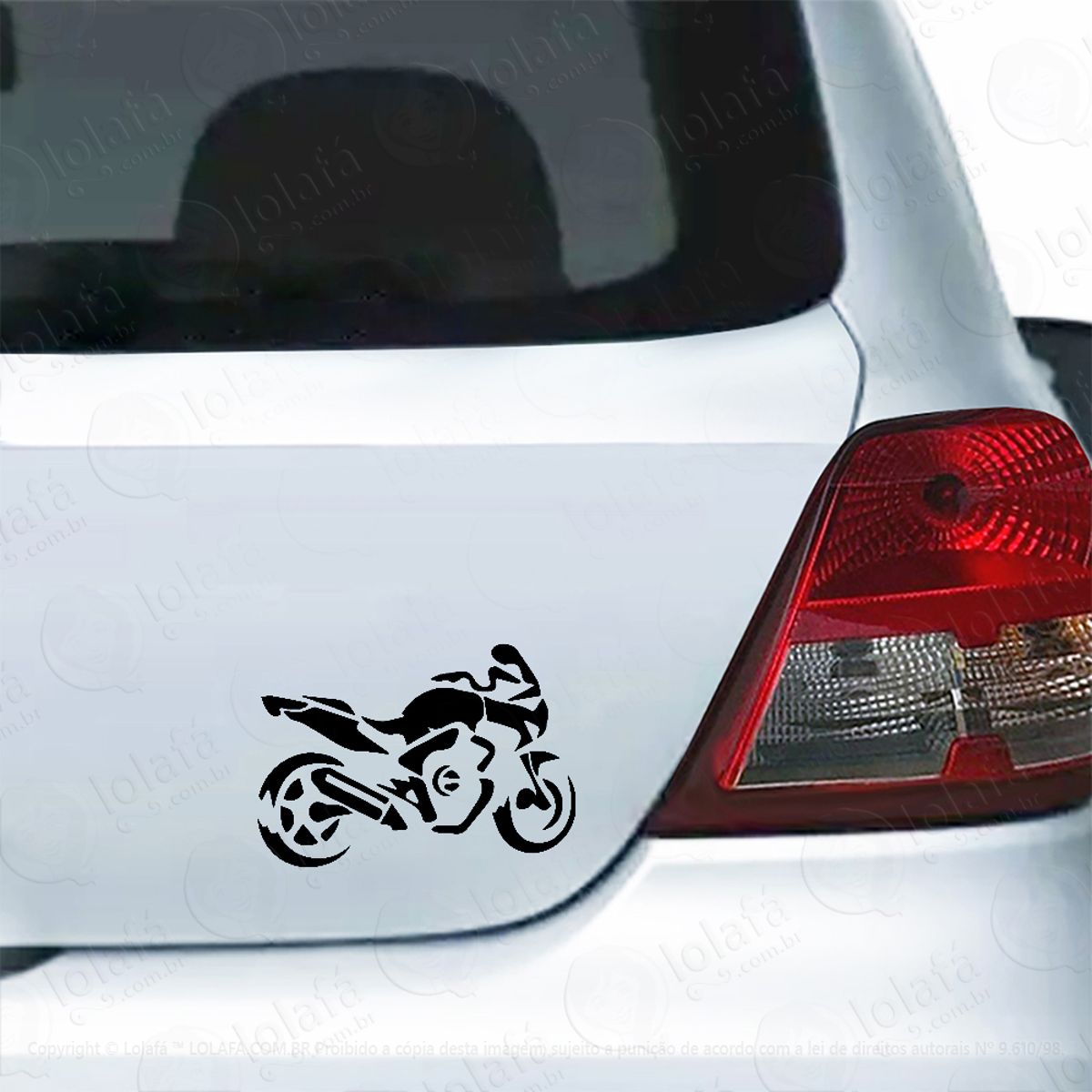 Adesivo Para Carro Speed Motocicleta Mod:5836