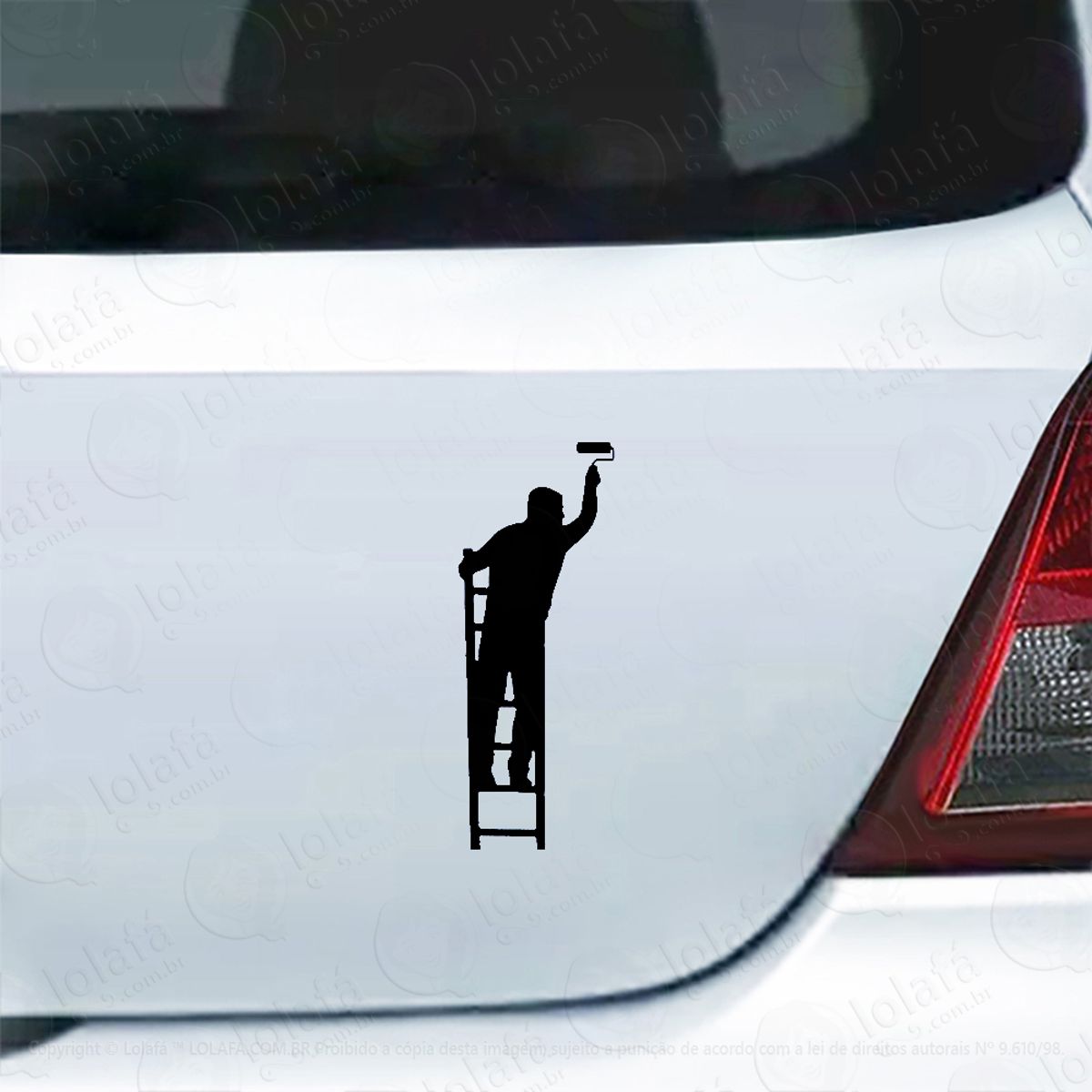 Adesivo De Carro Pintor Profissão Mod:6071