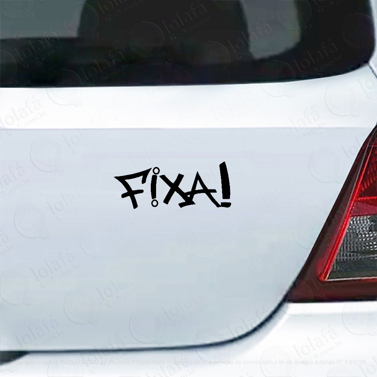 Adesivo De Carro Fixa Tuning Rebaixados Mod:6101
