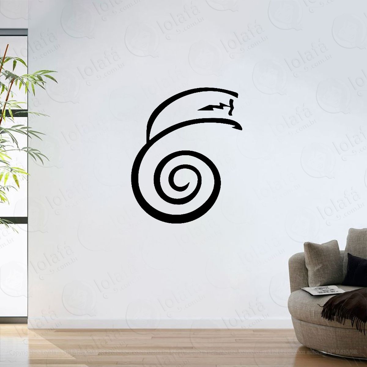 Adesivo De Parede Sala Dai Ko Myo Reiki Mestre Mod:6161