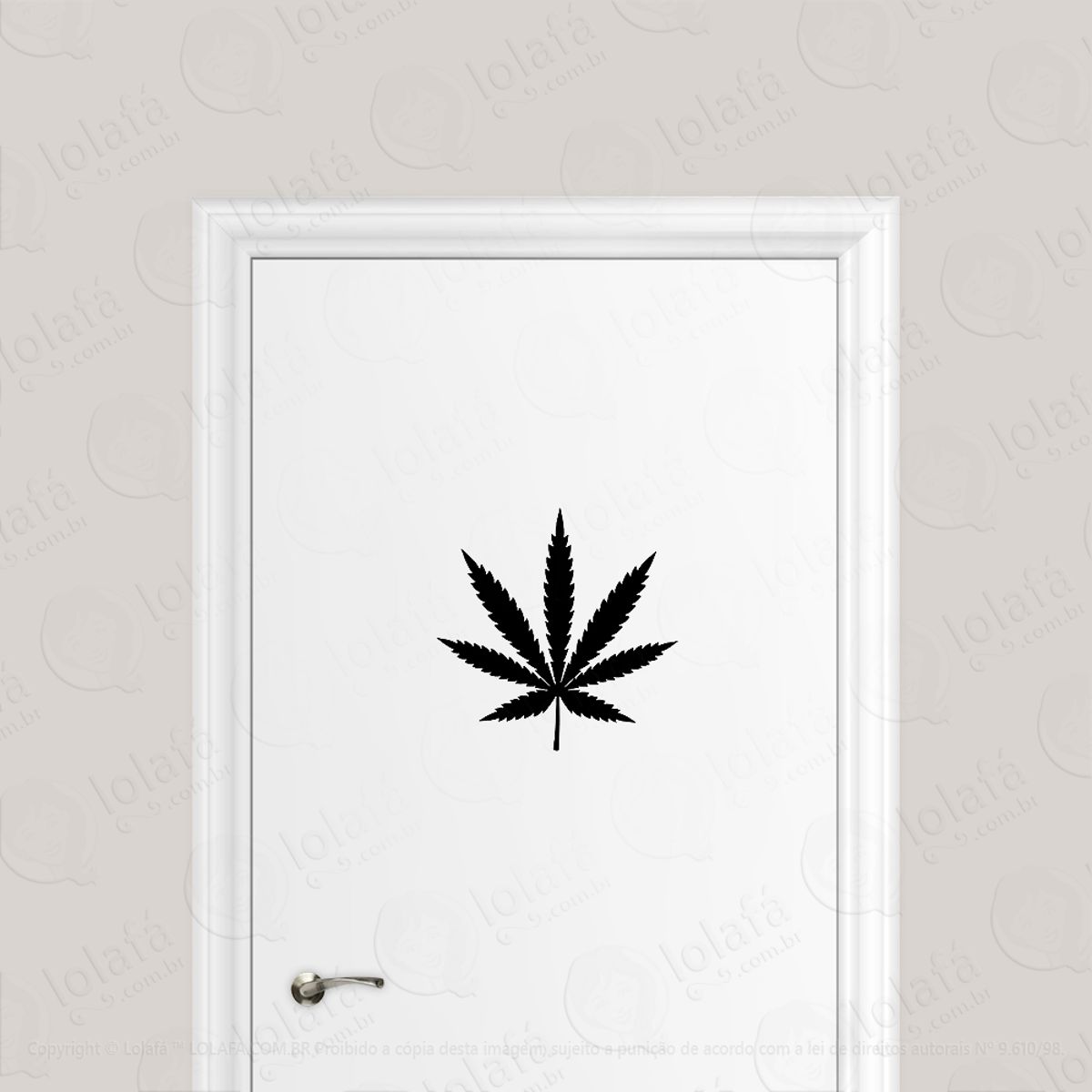 Adesivo Para Porta Folha Mod:6537