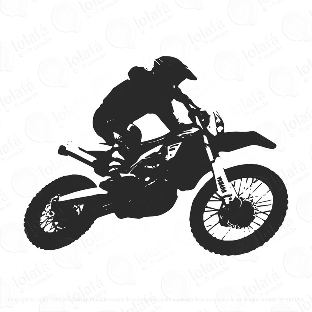 Adesivo Esporte Moto Radical Mod:28