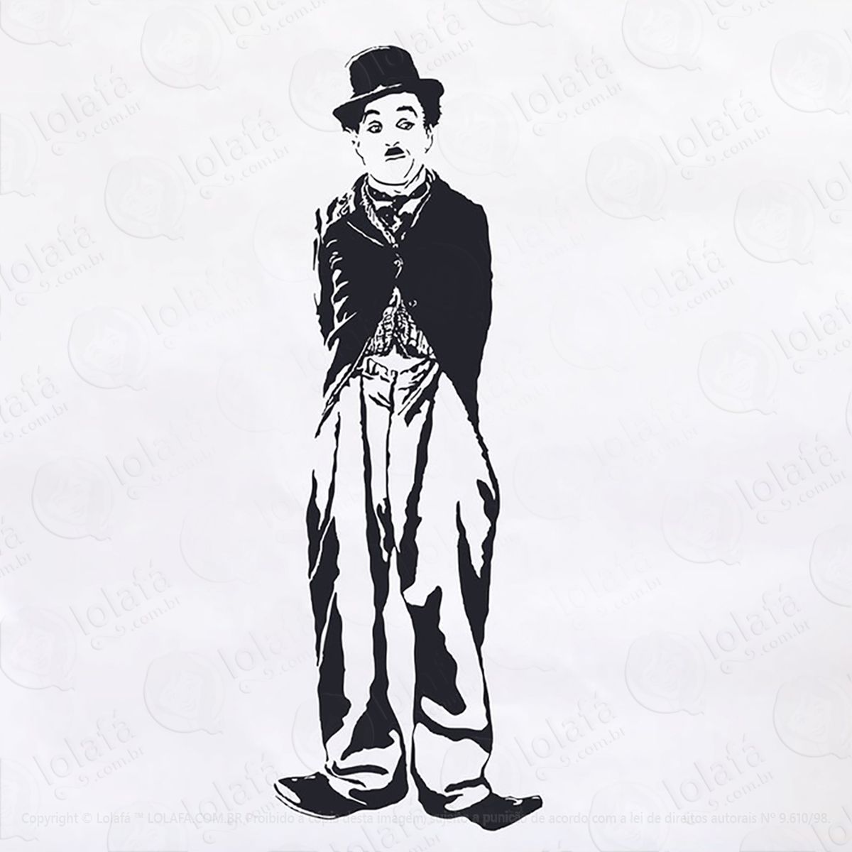 Adesivo Chaplin Mod:170