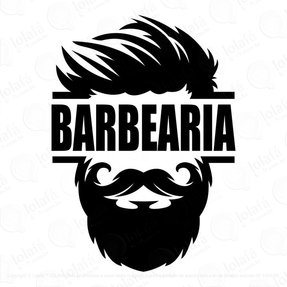 Adesivo Decorativo Barbearia Parede Tambor Tonel Mod:722