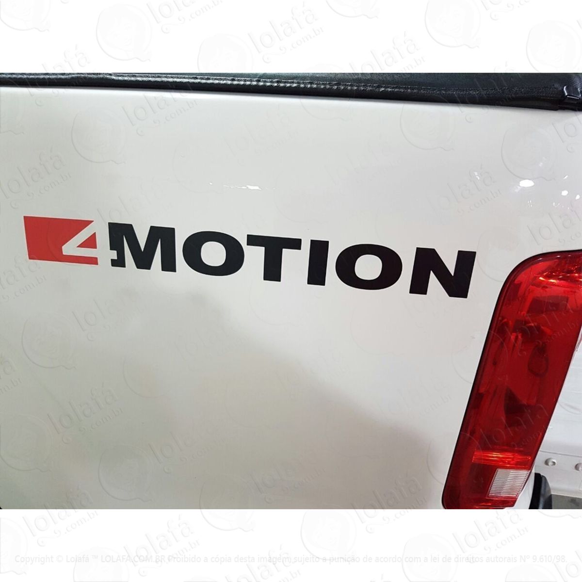 Adesivo Lateral Par Volkswagen Amarok 4 Motion +brinde Mod:826