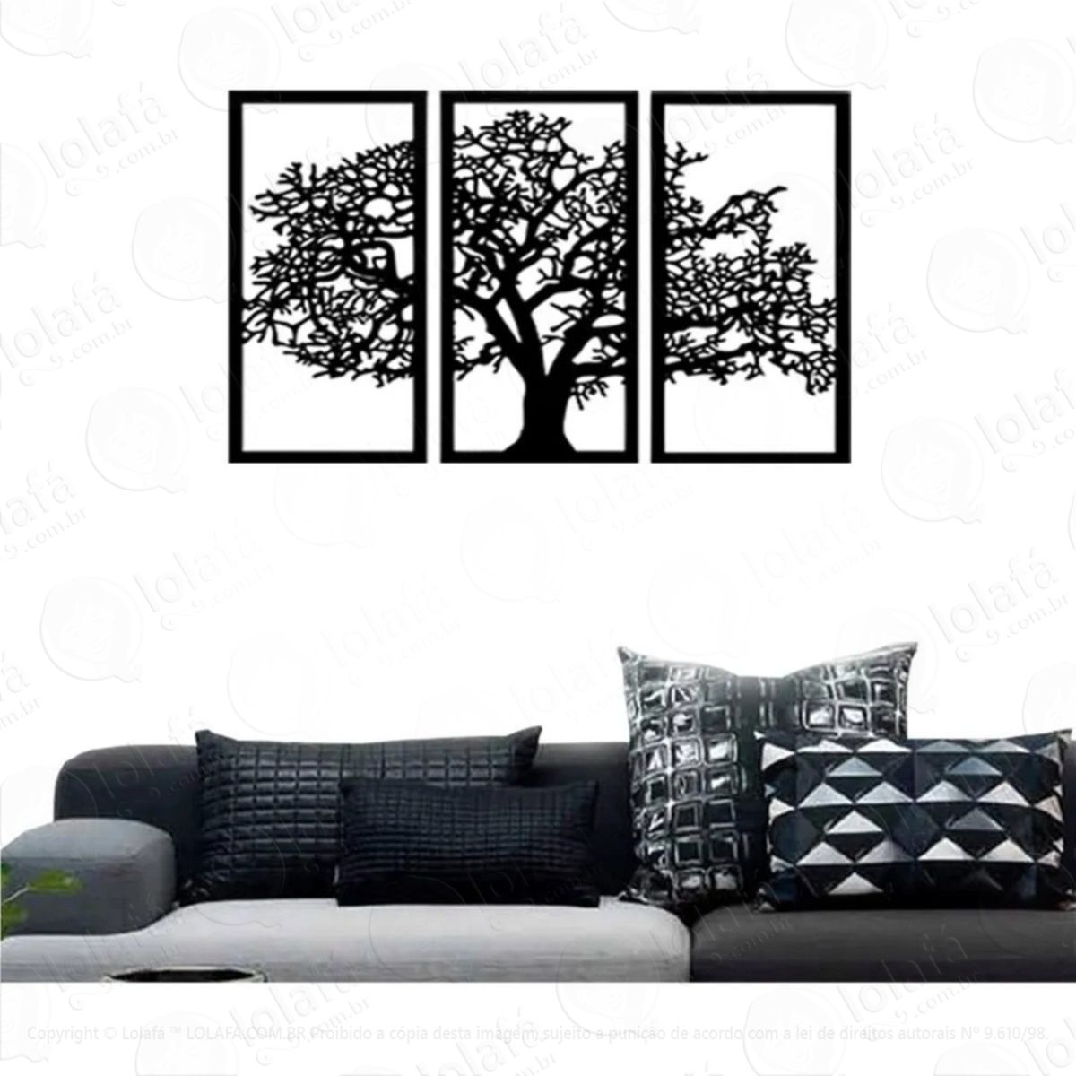 Kit Adesivo Decorativo Árvore Da Vida Mod:861