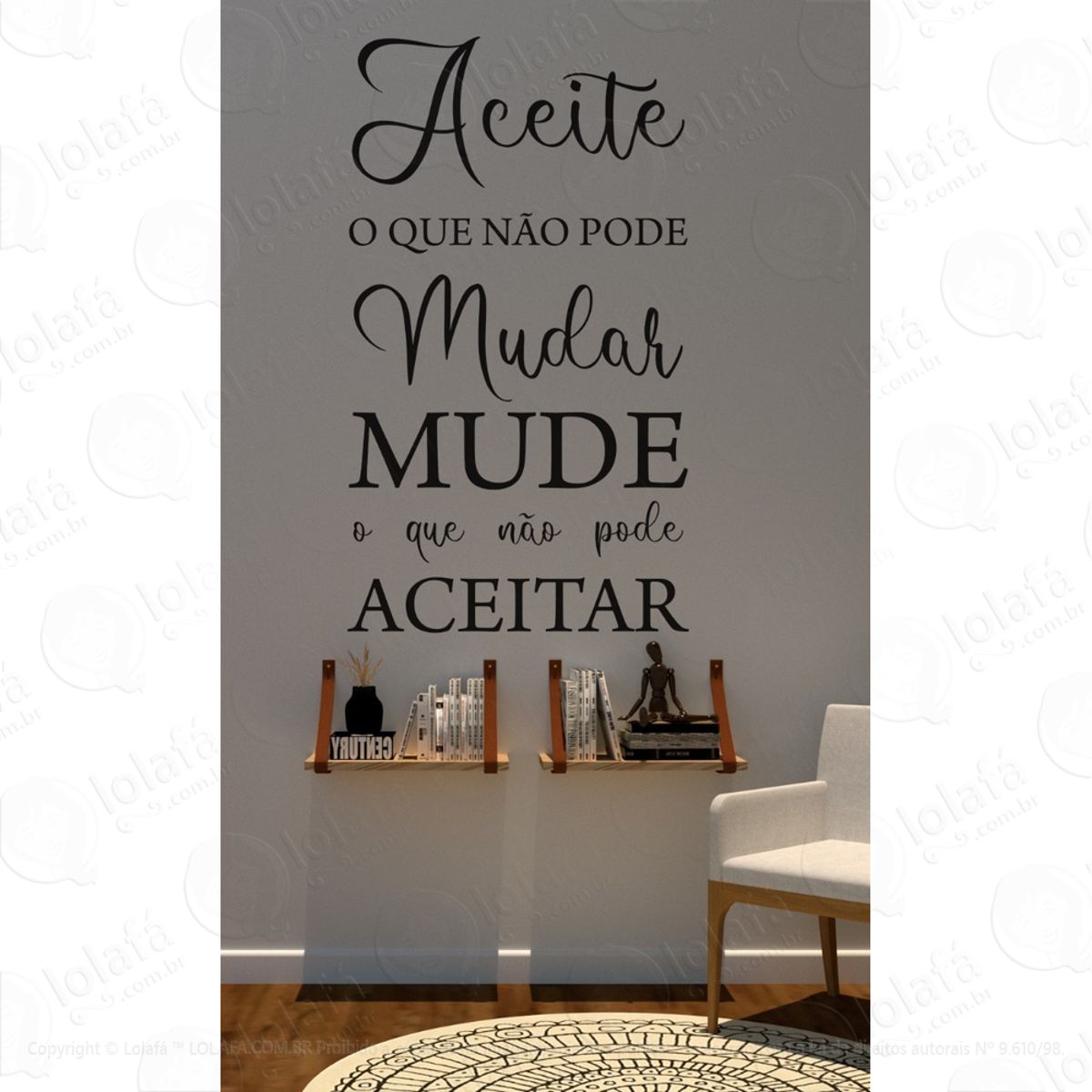 Adesivo Decorativo De Parede Para Família Mod:1584