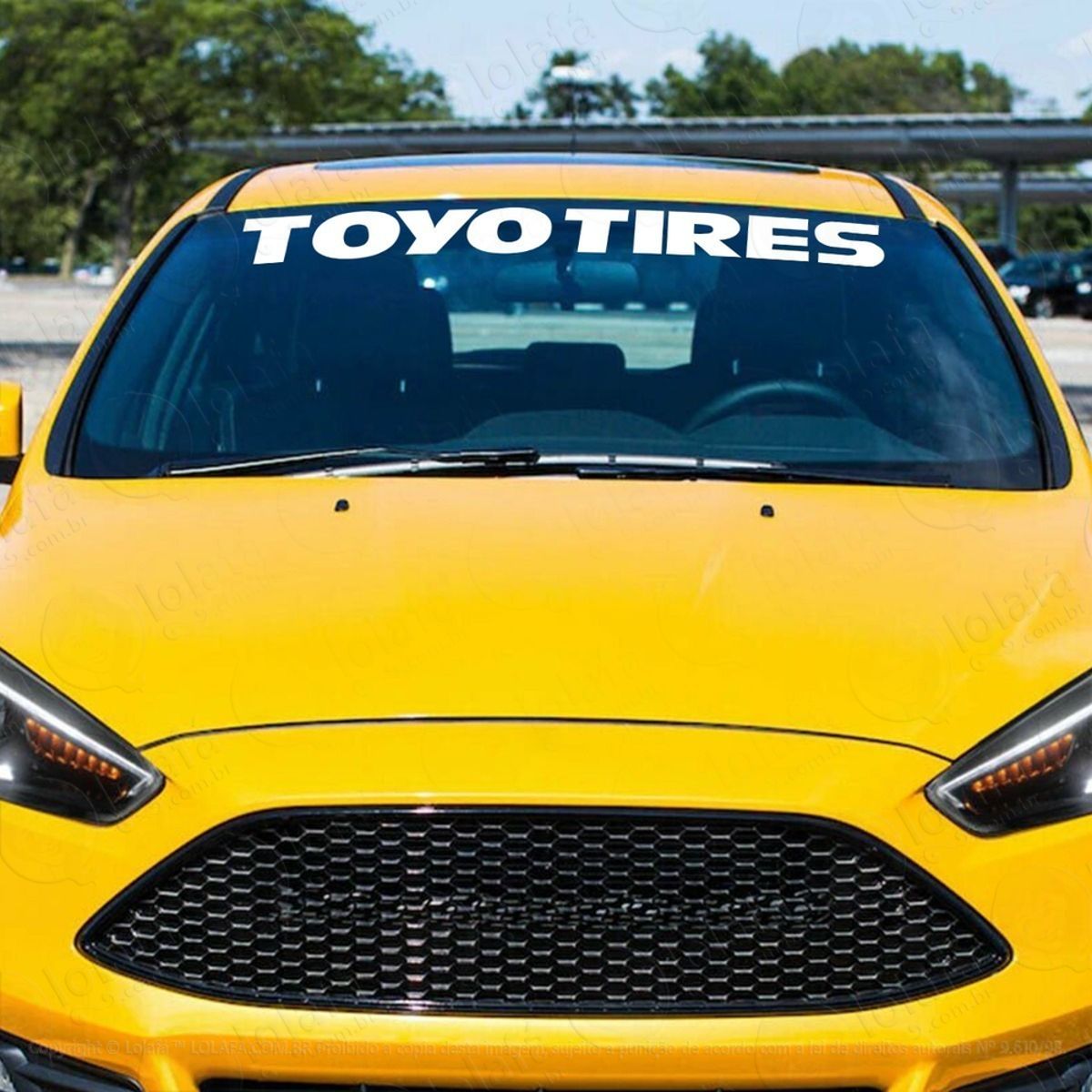 Adesivo Para Brisa Toyo Tires Racing Tuning Carro Rebaixado Mod:2765