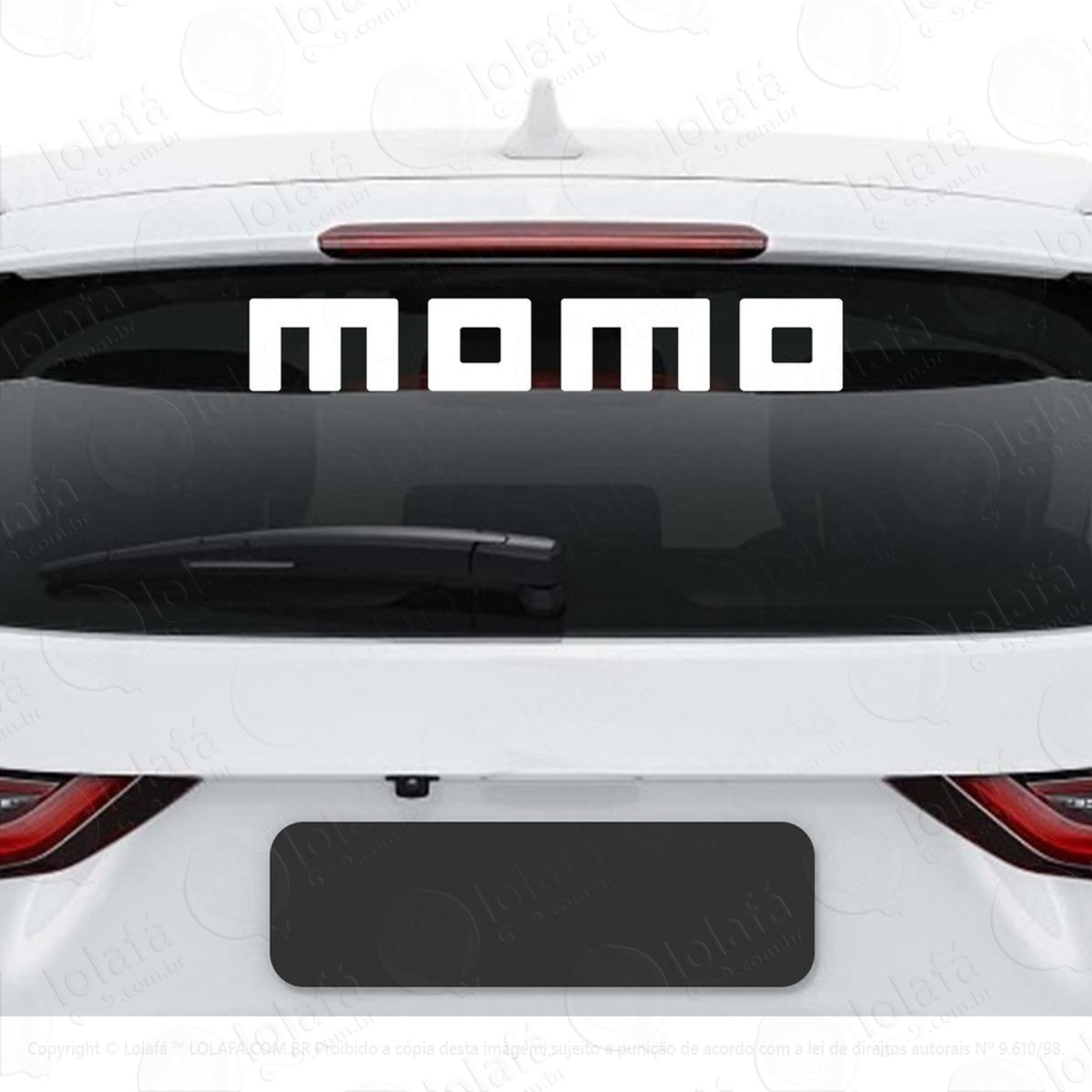Adesivo Frase Momo Carro Rebaixado Som Automotivo Dub Tuning Mod:2869