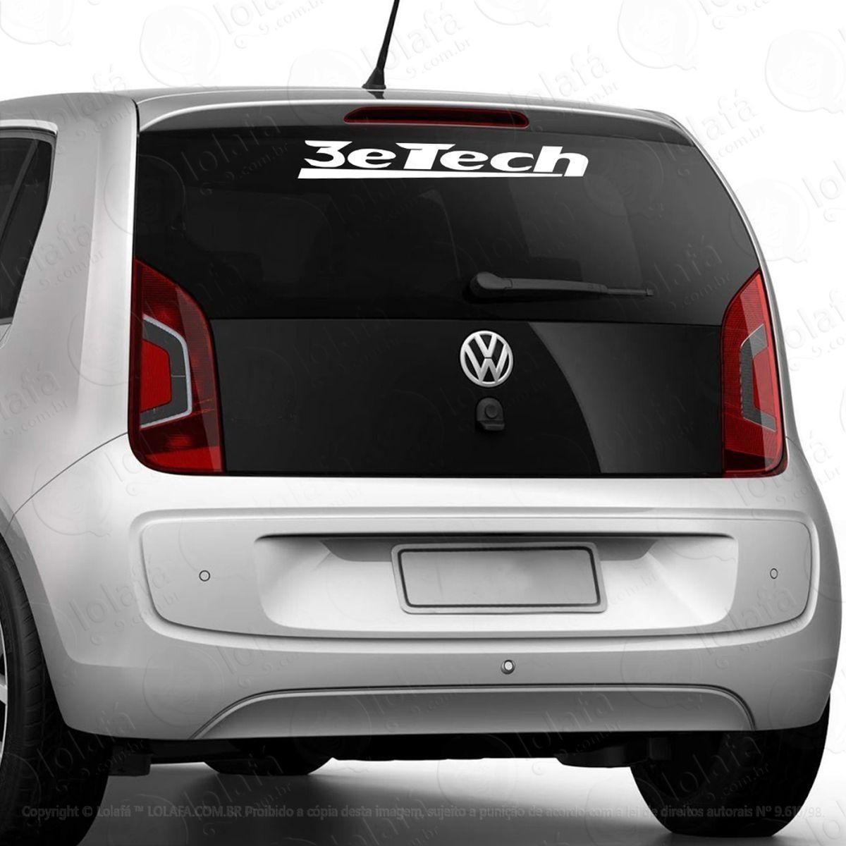 Adesivo 3 Etech Satira Fueltech Automotivo Vidro Veiculo Mod:2942