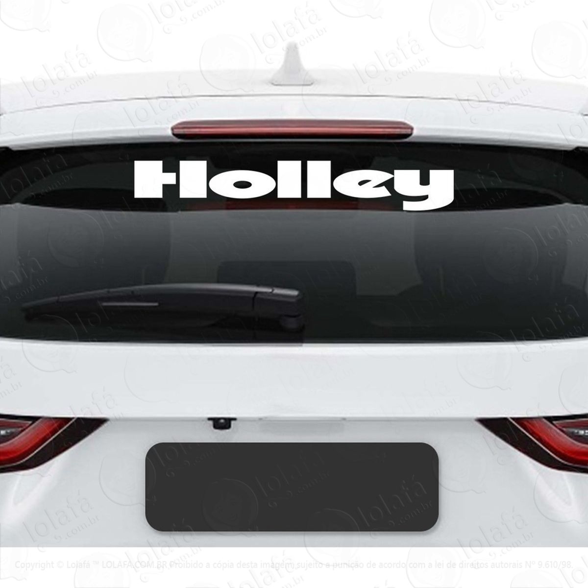 Adesivo Frase Holley Carro Rebaixado Som Auto Dub Tuning Mod:2979