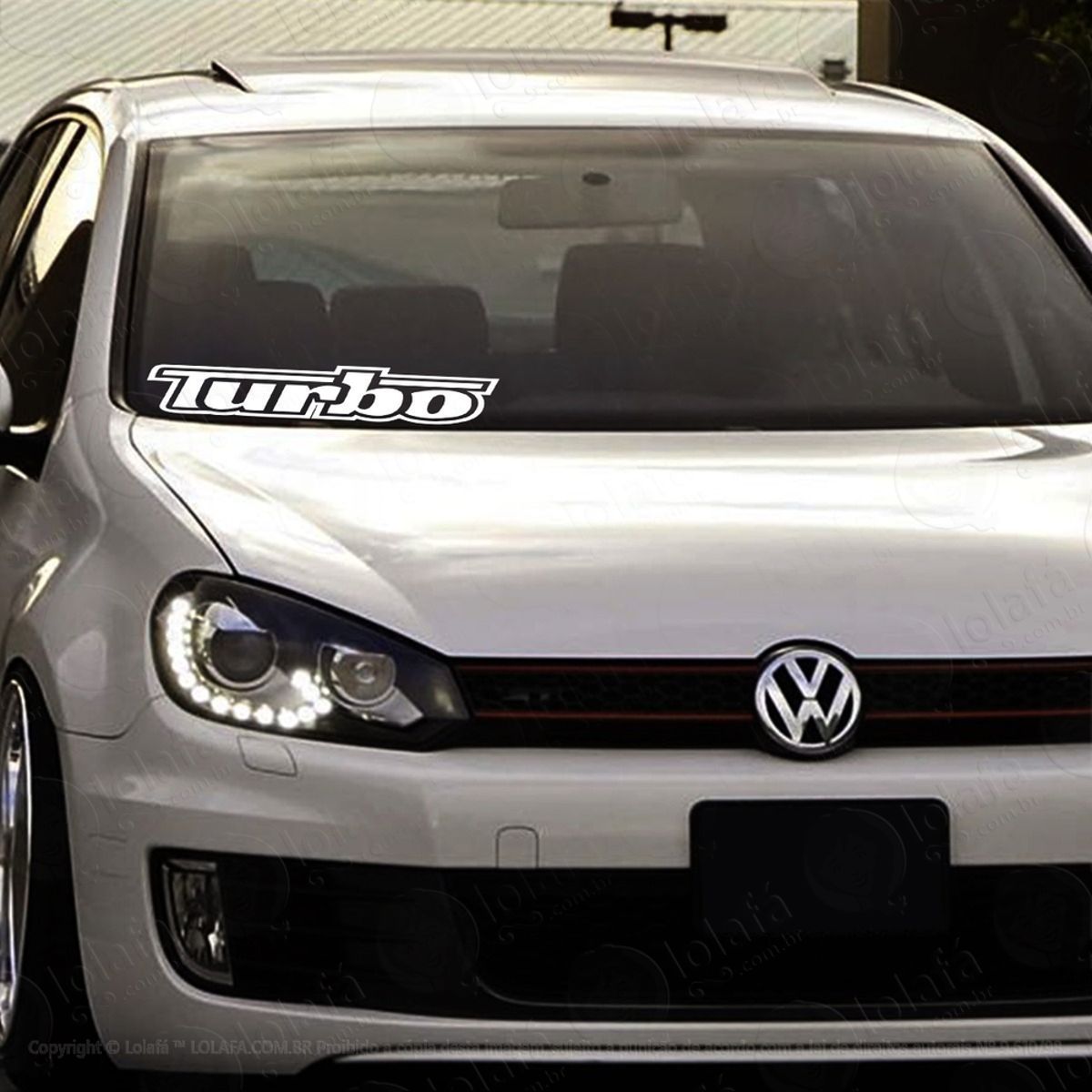 Adesivo Frase Turbo Carro Rebaixado Som Dub Tuning Auto Mod:3853