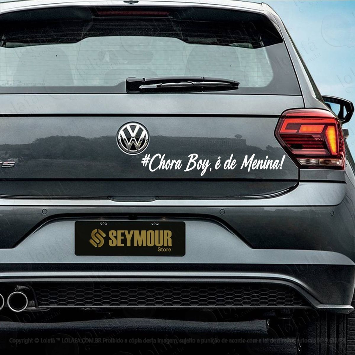 Adesivo Frase Chora Boy É De Menina Carro Rebaixado Som Dub Mod:3883