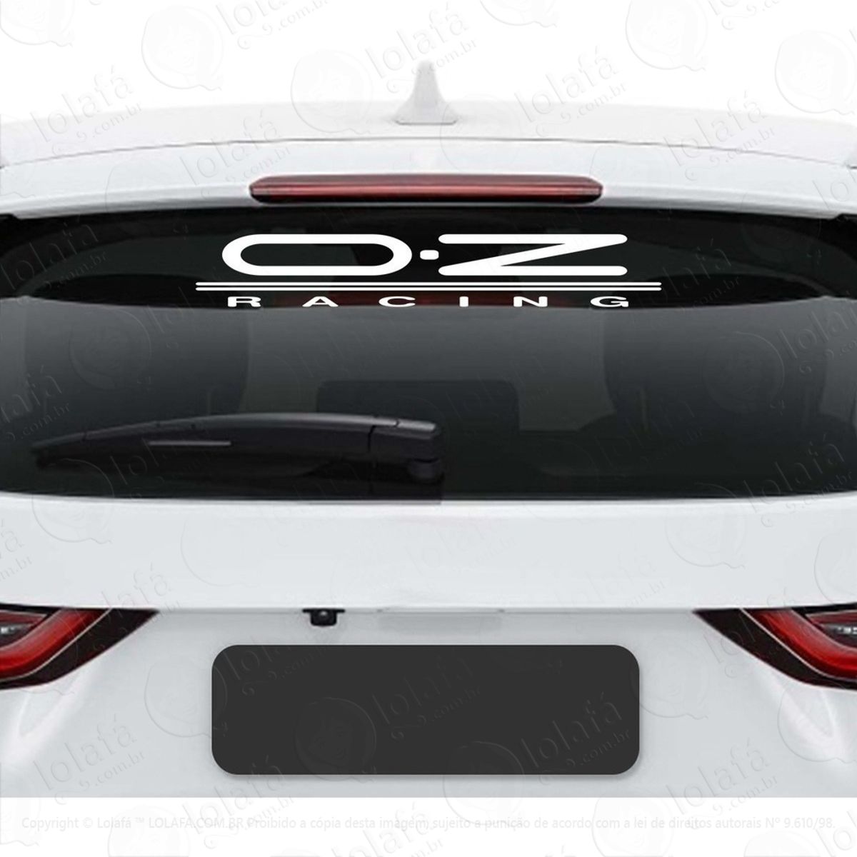 Adesivo Frase Oz Racing Carro Rebaixado Som Dub Tuning Auto Mod:3884