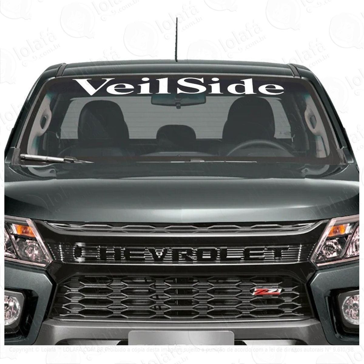 Adesivo Parabrisa Veil Side Tuning Carro Rebaixado Som Dub Mod:3944