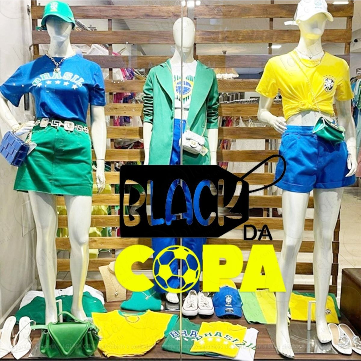 Adesivo Decorativo Vitrine Black Da Copa Mod:4748