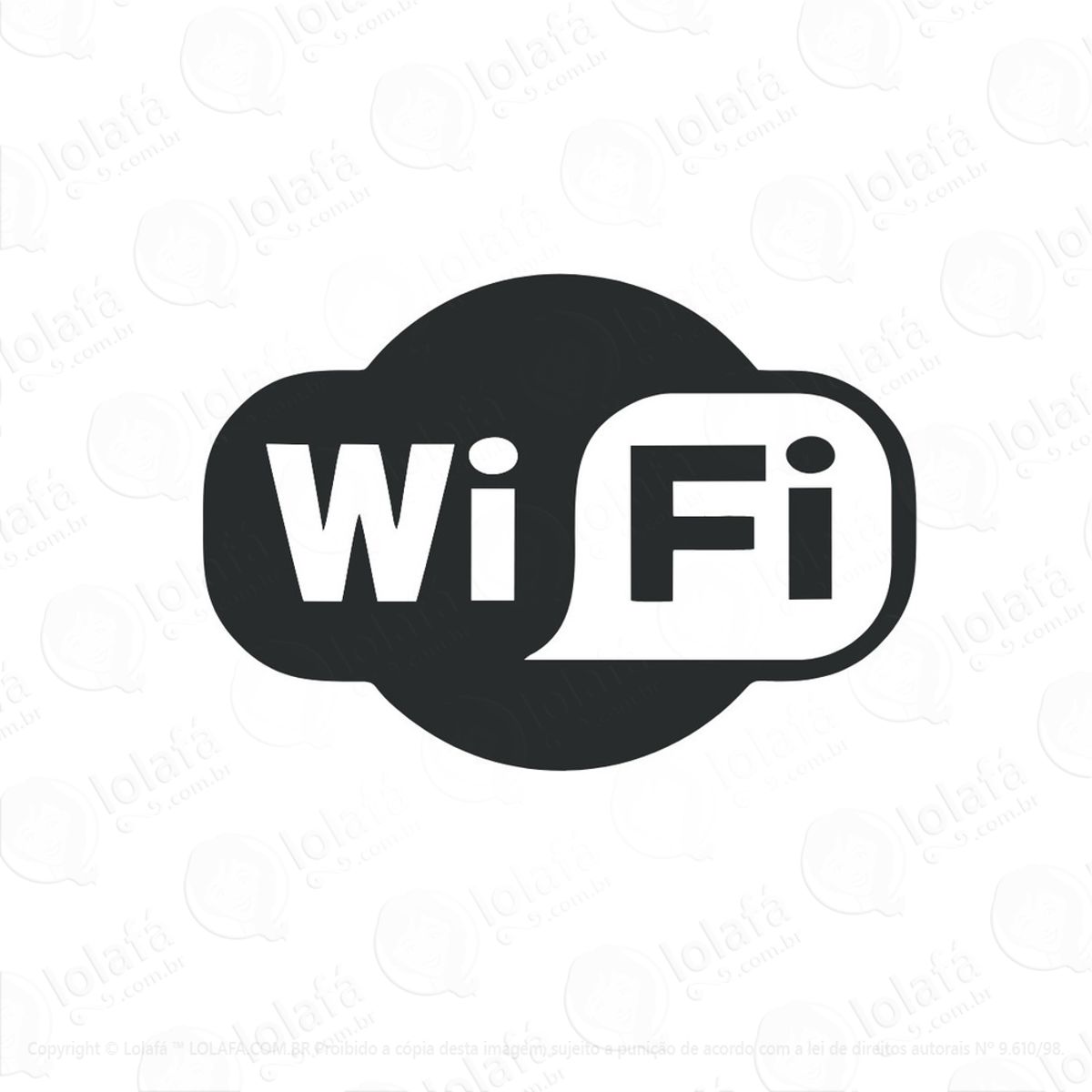 Adesivo Wifi Internet Mod:5217
