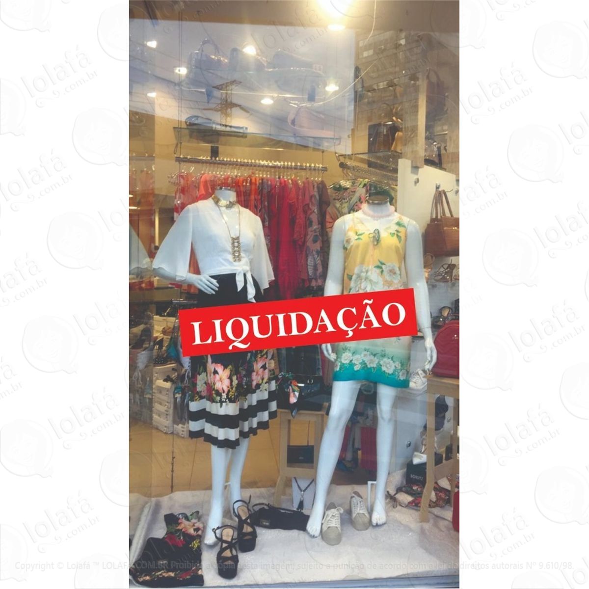 adesivo liquidação para vitrine mod:5792