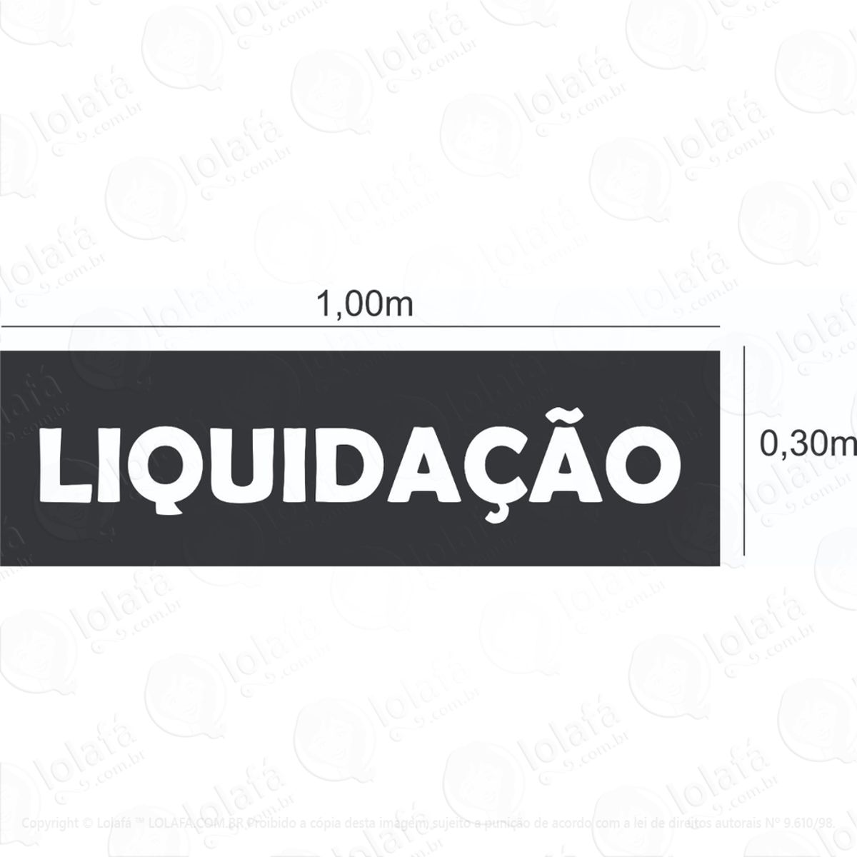 adesivo liquidação para vitrine mod:5927