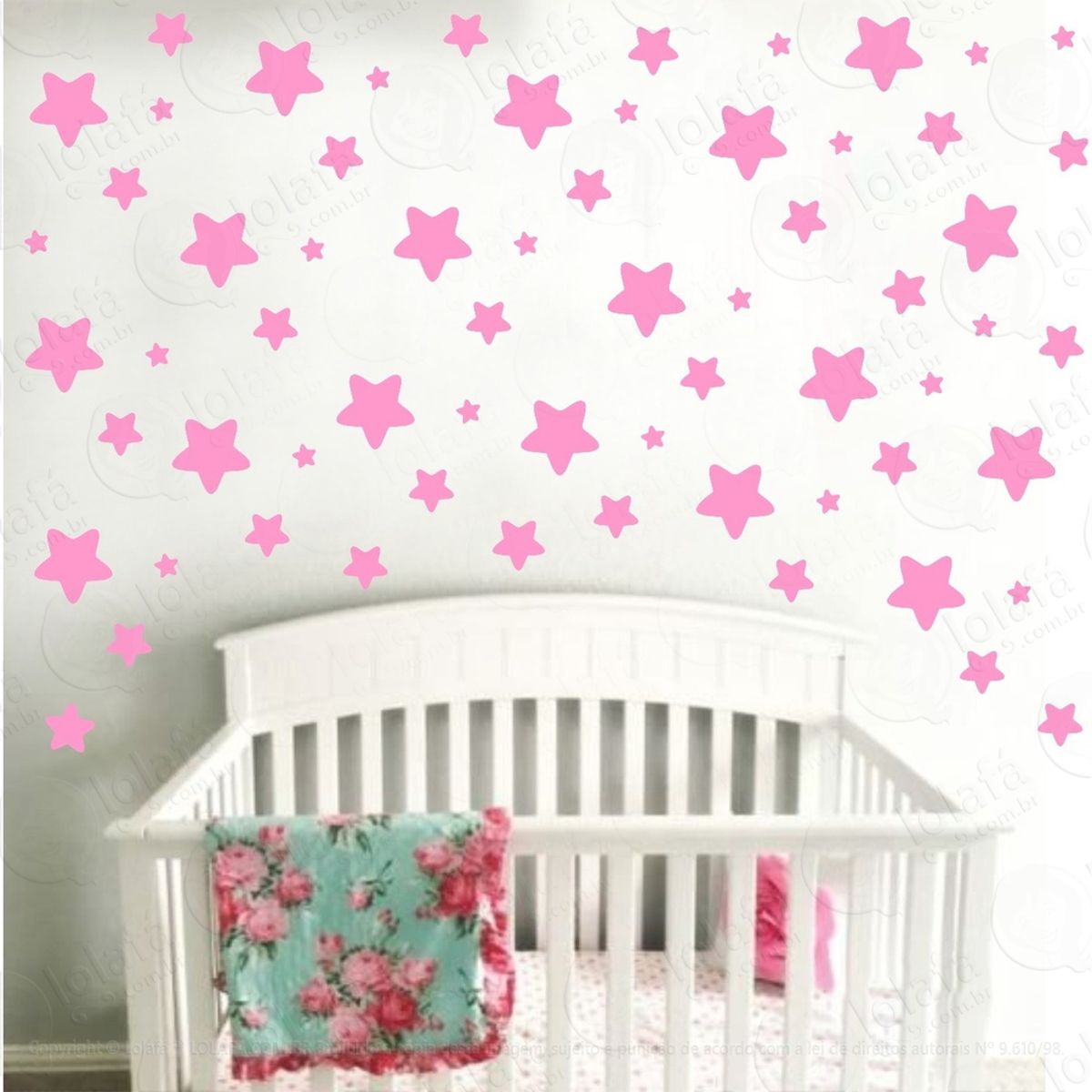 Adesivo Decorativo Estrelas Mod:5946