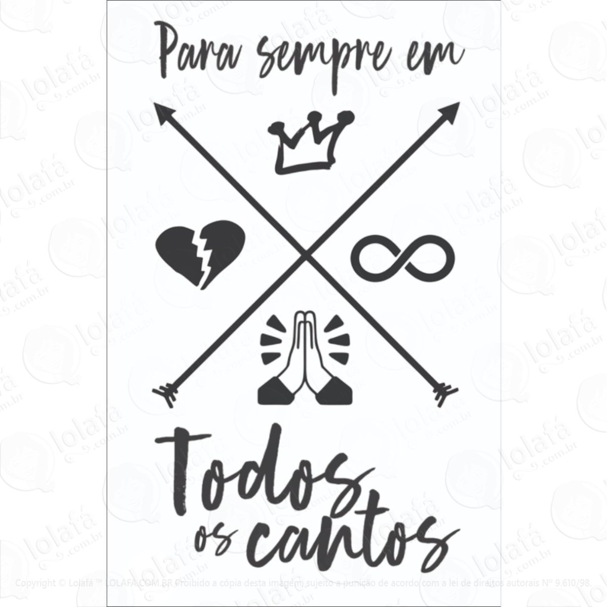 3 Adesivos Marília Mendonça Para Sempre Em Todos Os Cantos Mod:6214