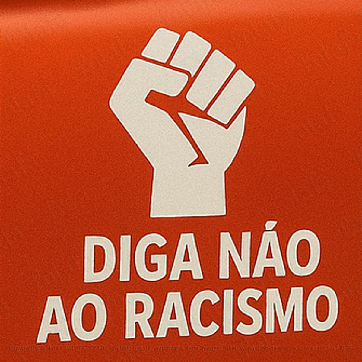 Diga Não ao Racismo Adesivos Para Carro Mod:88