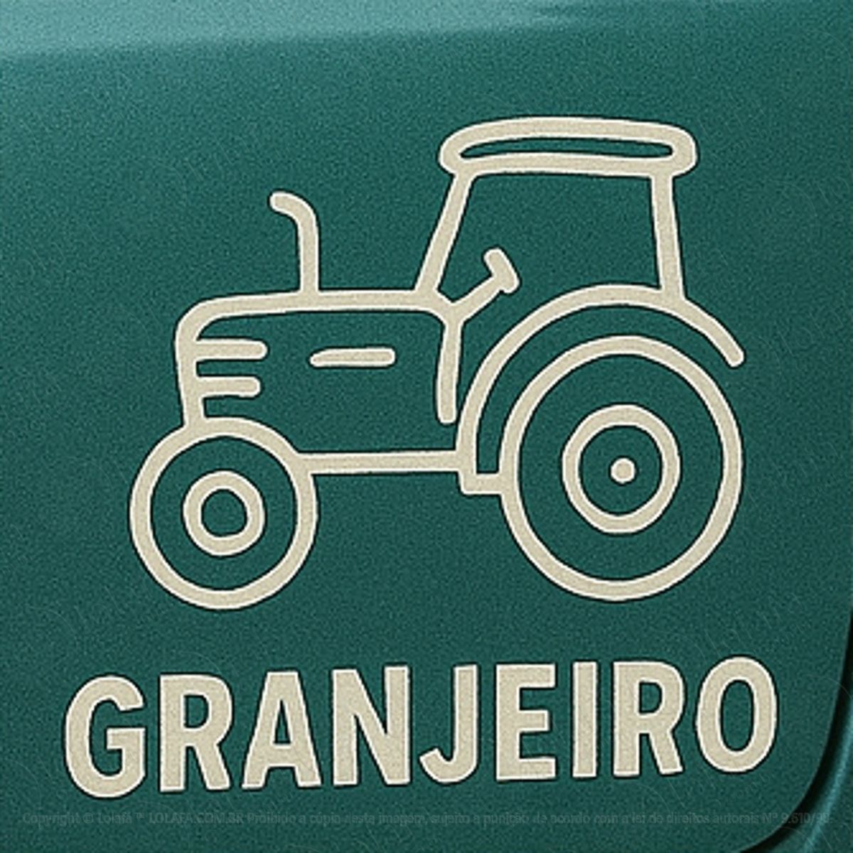 Trator Granjeiro Adesivos Para Carro Mod:96