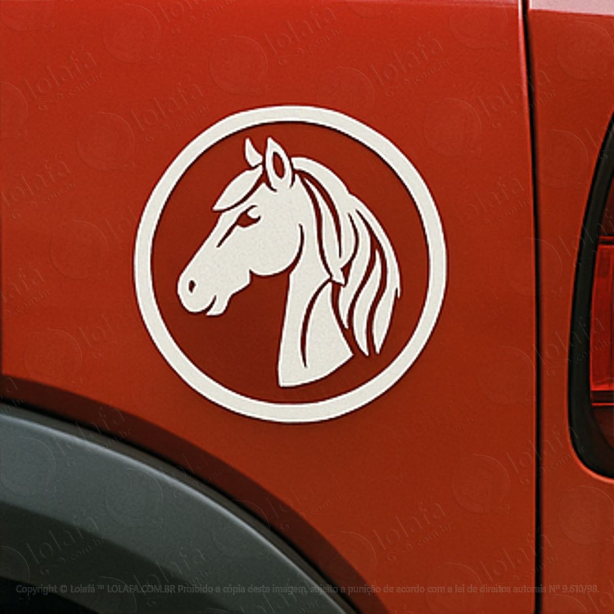 Cavalo Fazenda Adesivos Para Carro Mod:101