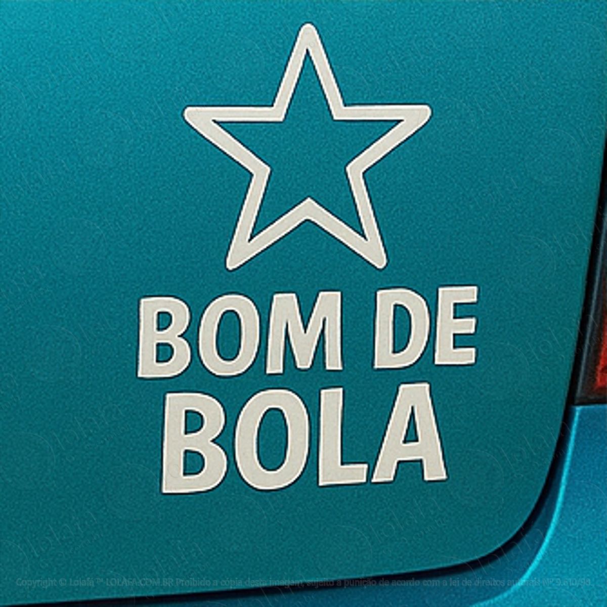 Bom de Bola Adesivos Para Carro Mod:107