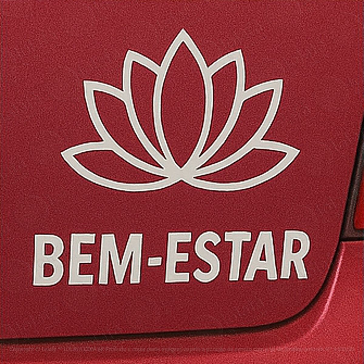 Bem-Estar Flor de Lótus Saúde Yoga Adesivos Para Carro Mod:119