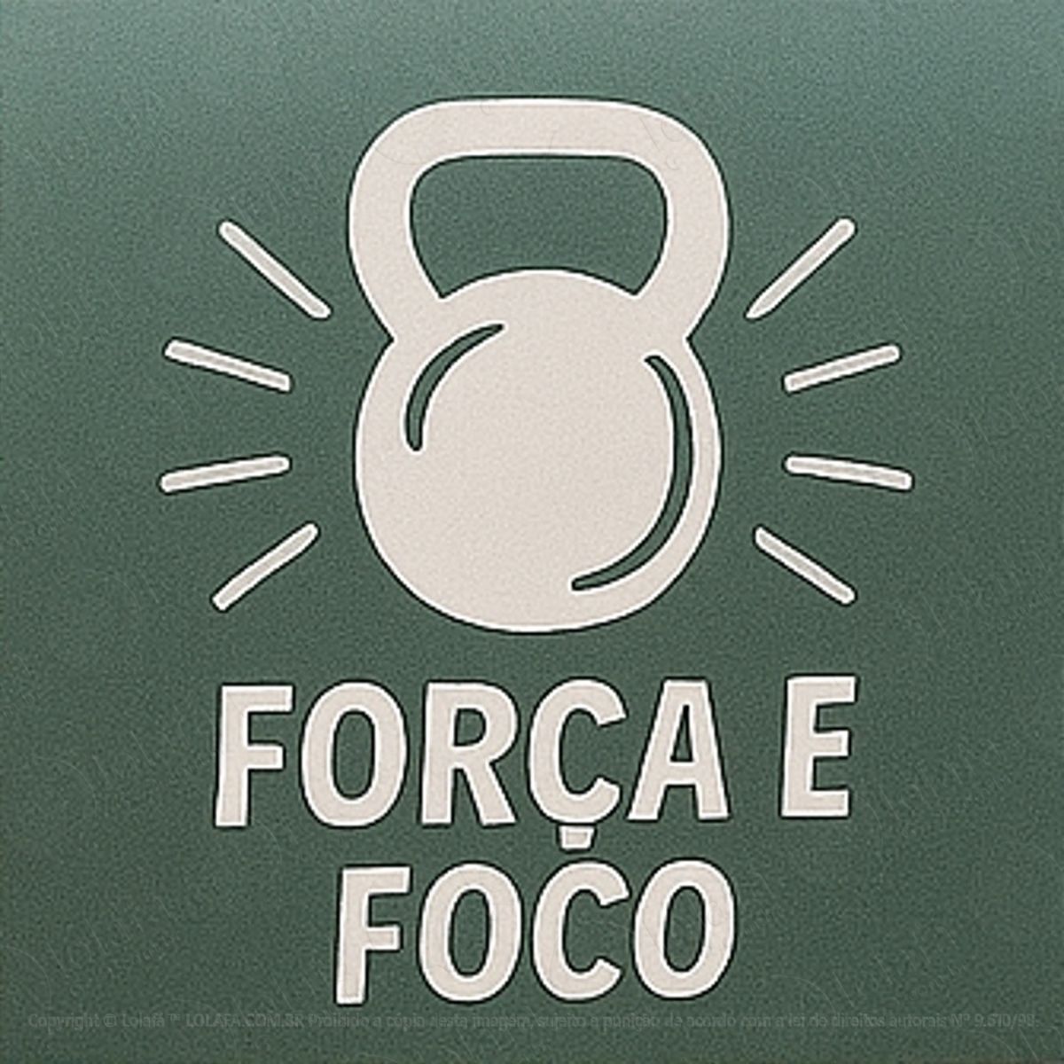 Força e Foco Peso Academia Musculação Fitness Adesivos Para Carro Mod:152