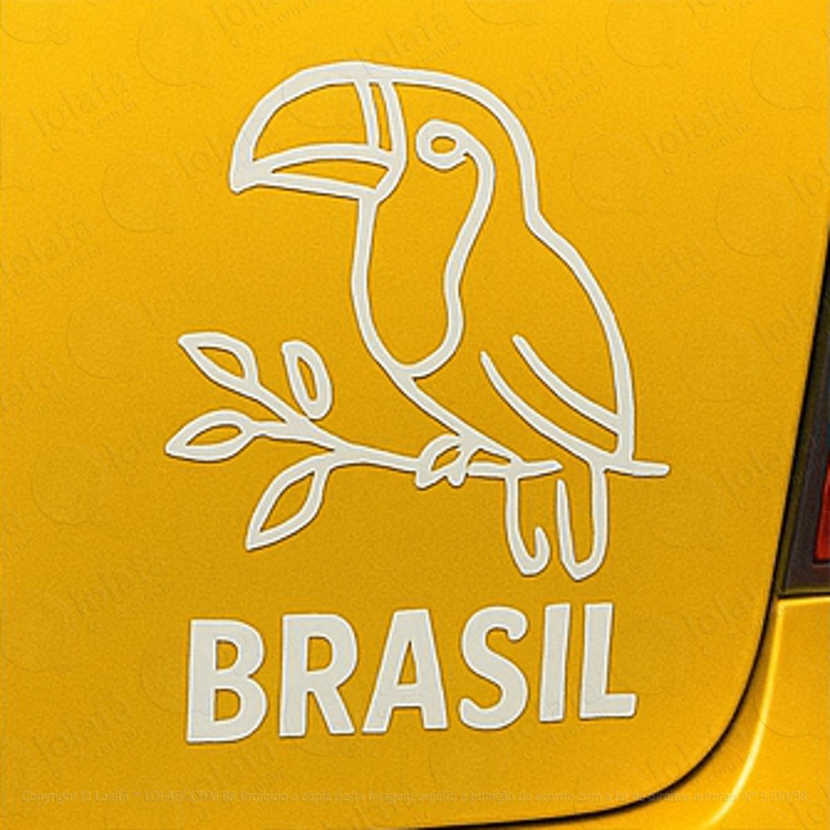Tucano Brasil Adesivos Para Carro Mod:154