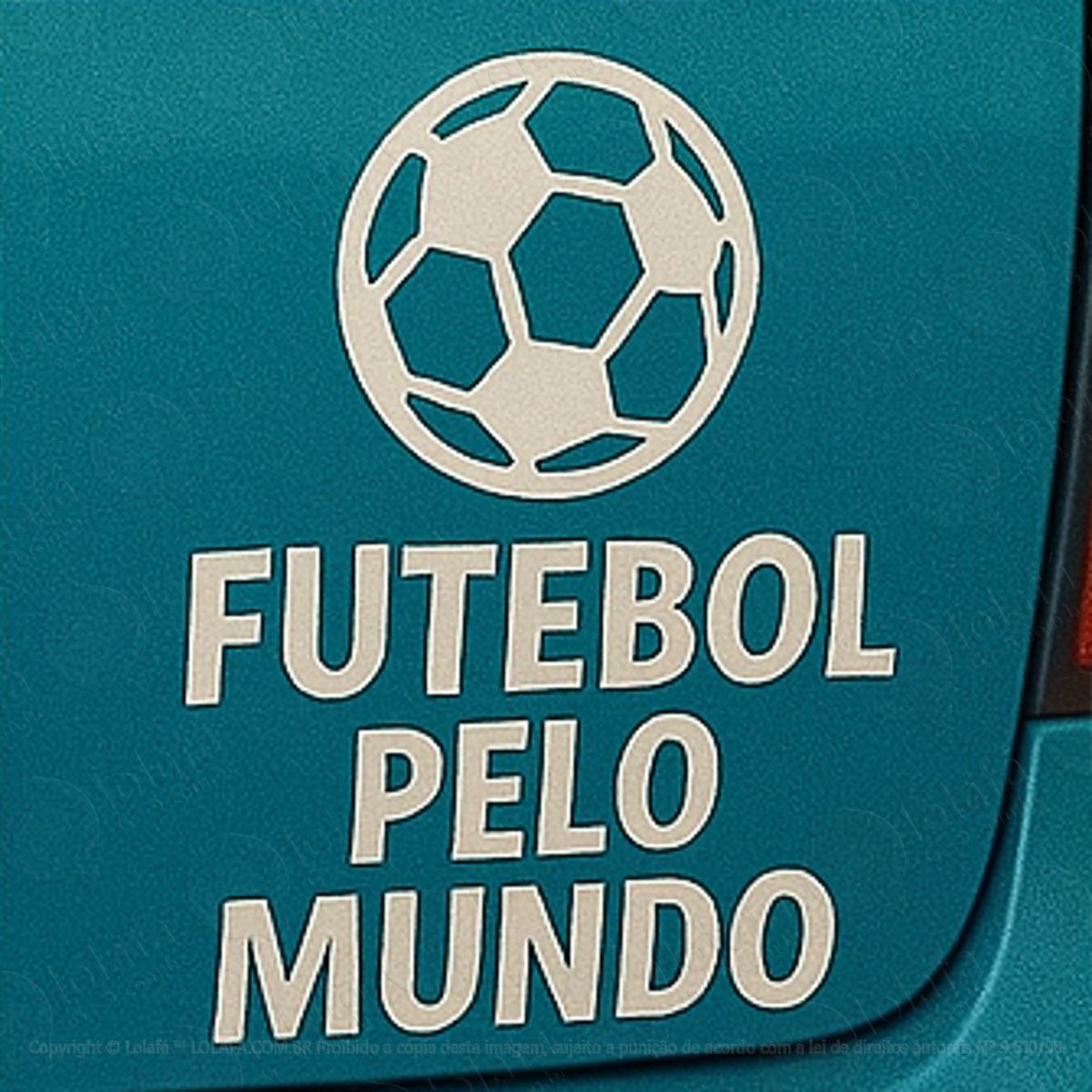 Futebol Pelo Mundo Adesivos Para Carro Mod:168