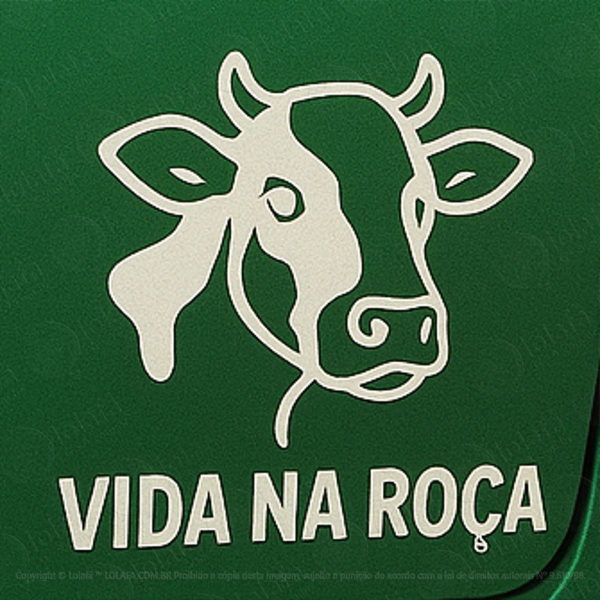 Boi Vida na Roça Adesivos Para Carro Mod:185