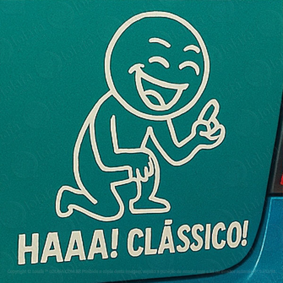 Meme Haaa Clássico Adesivos Para Carro Mod:226