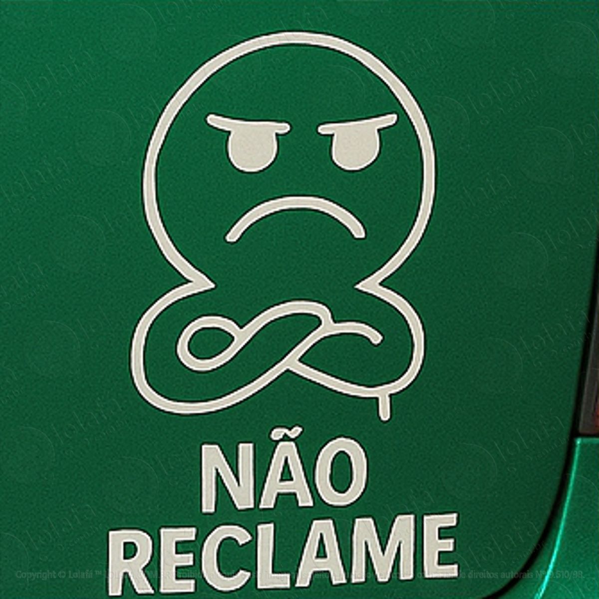 Não Reclame Adesivos Para Carro Mod:228