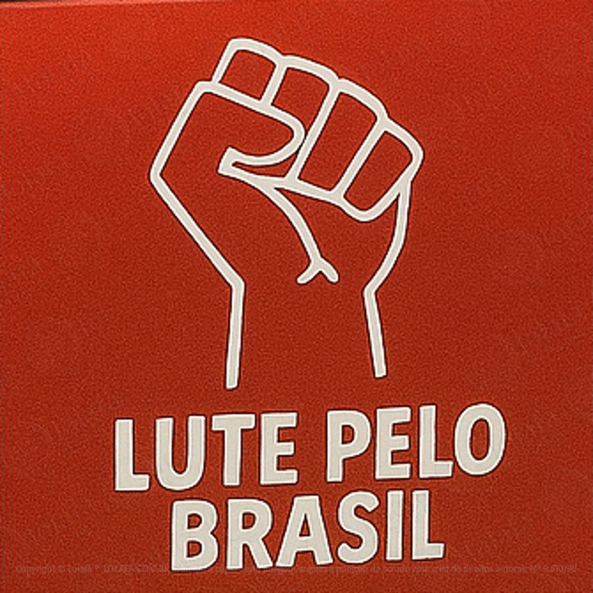 Lute Pelo Brasil Adesivos Para Carro Mod:234
